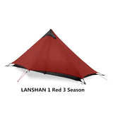 2 3F UL GEAR 2 Person Outdoor Ultralight Camping Tent 3 Season and 4 Season Professional 15D Silnylon Rodless