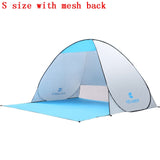 Anti UV Shelter Automatic Travel Beach Tent