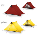 2 3F UL GEAR 2 Person Outdoor Ultralight Camping Tent 3 Season and 4 Season Professional 15D Silnylon Rodless