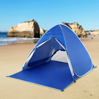 Automatic Instant Pop Up Beach Tent 2 person Lightweight  Sun Shelter Beach Tent