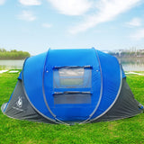 Outdoor Automatic waterproof pop up tents for large family camping