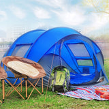 Outdoor Automatic waterproof pop up tents for large family camping