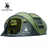 Outdoor Automatic waterproof pop up tents for large family camping