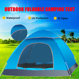 3-4 Person Portable Outdoor Foldable Waterproof Tent