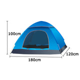 3-4 Person Portable Outdoor Foldable Waterproof Tent