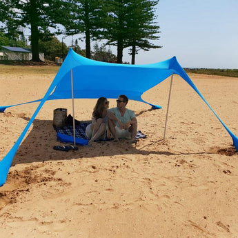 Outdoor Waterproof Camping Large Tent Outdoor Family Beach Sunshade Tent