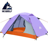Double Layer Waterproof Camping Tents For Outdoor Recreation